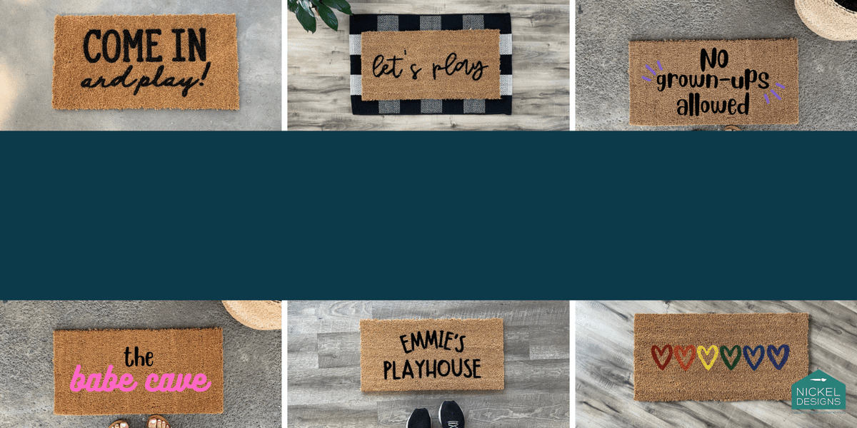 Welcome Skinny & Narrow Doormats Skinny Mat Farmhouse Decor Playhouse Mat  Stair Mat Welcome Mat Sofa Throws for Living Room Small Area Rug for Kids