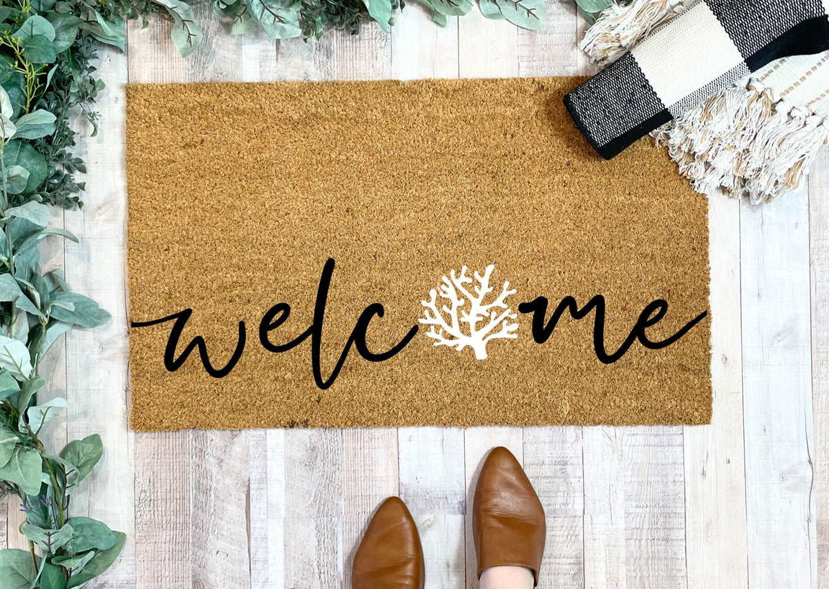 Coral_Doormat_Beach_House_Deco