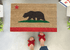 California Bear Flag Custom Doormat