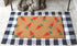 Carrot Pattern Easter Doormat