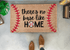 Funny Baseball Spring Doormat