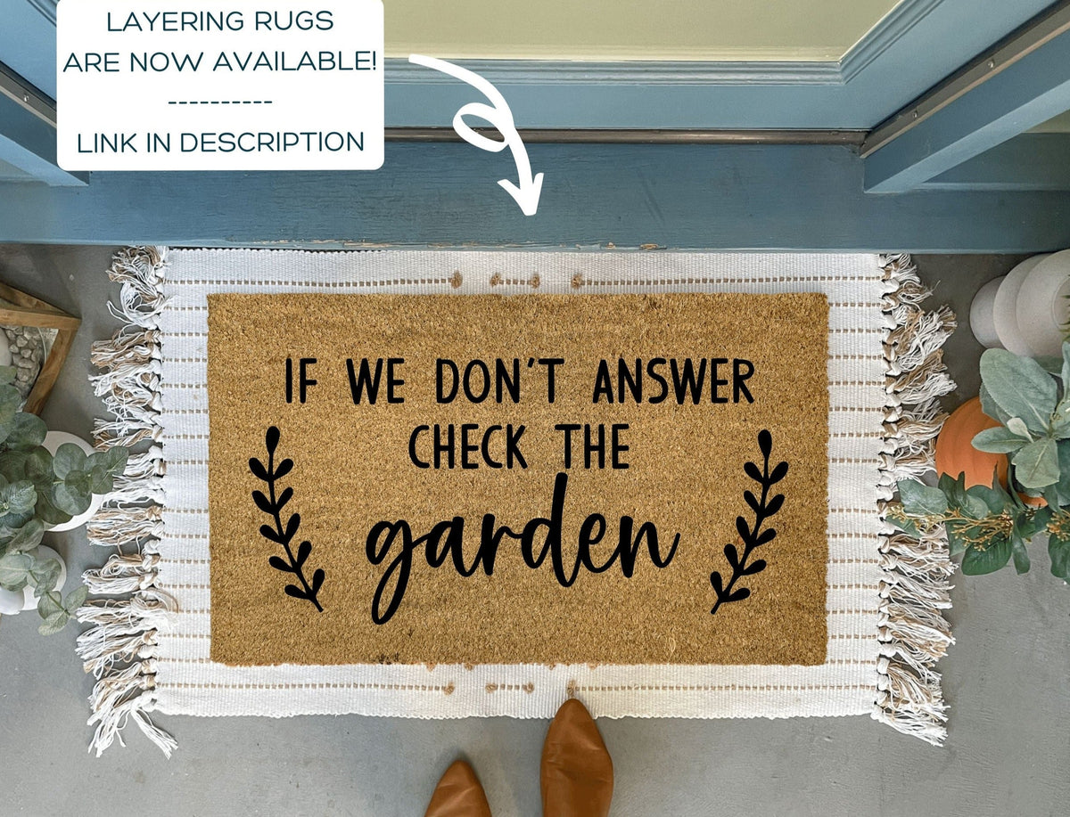 Funny Gardener Doormat, image size:1200x917