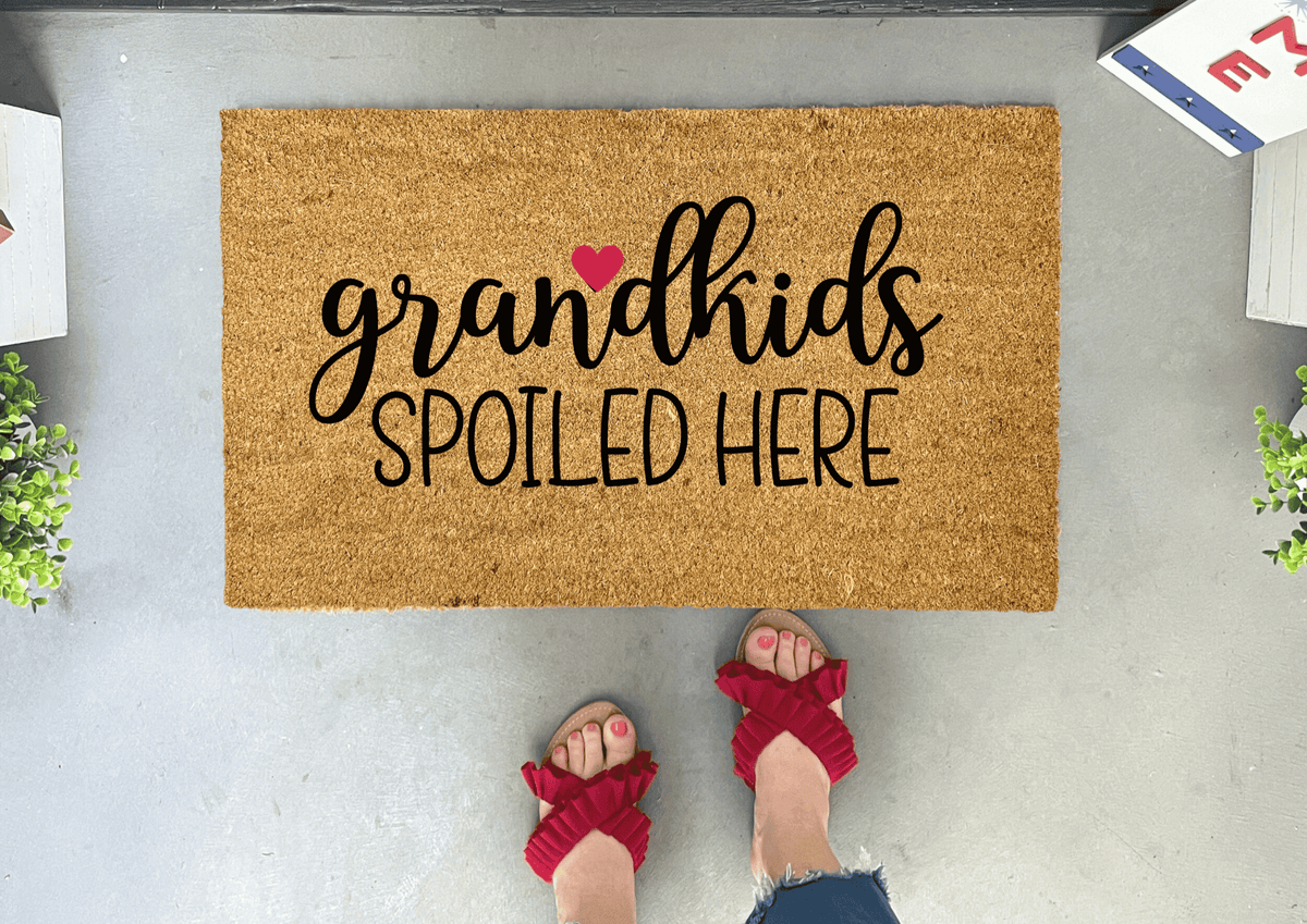 Funny Grandparents Doormat | Gift For Grandparents | Nickel Designs