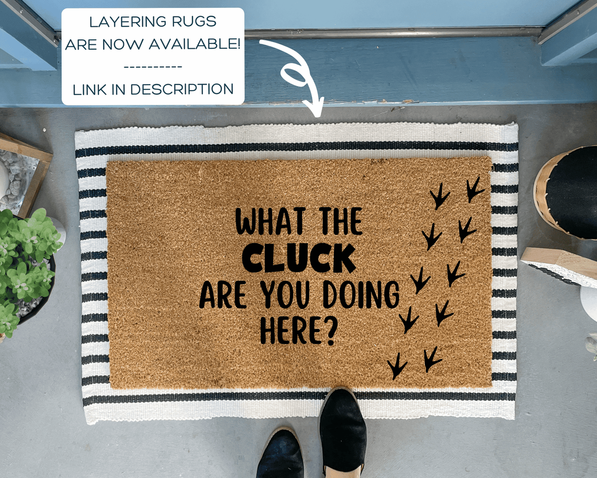 doormat-what-the-cluck-are-you