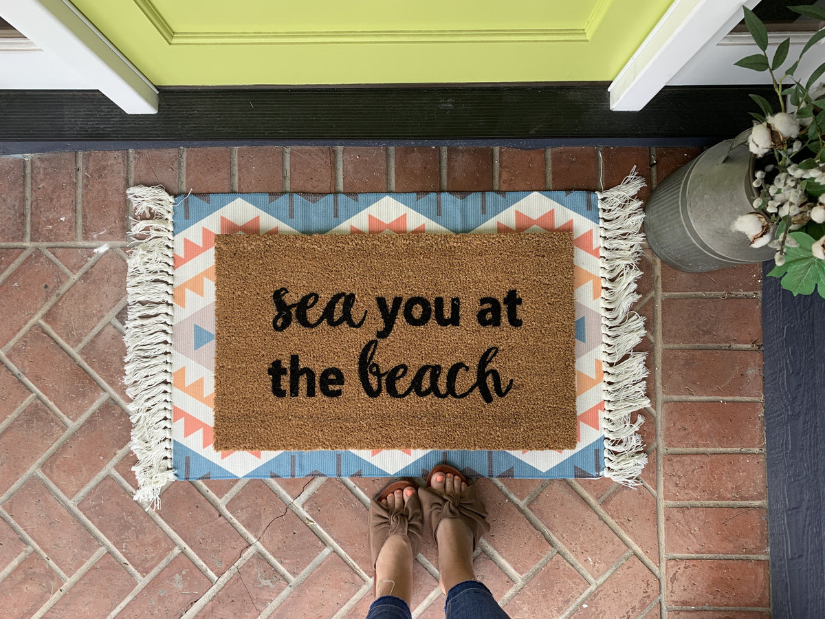 Home Welcome Mat — Kelly's Beach Hut