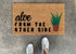 Funny Aloe Plant Doormat
