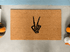 Creepy Skeleton Hand Doormat