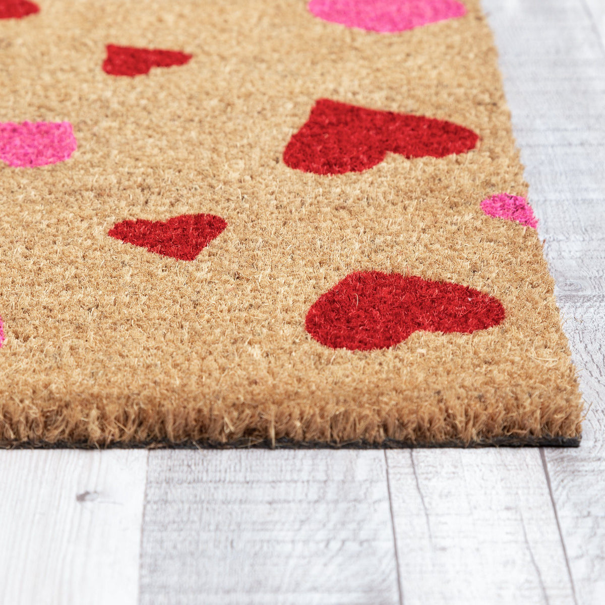 Heart Doormat  Outdoor Decor for Valentine's Day by Nickel Designs