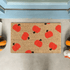Orange Pumpkin Pattern Doormat