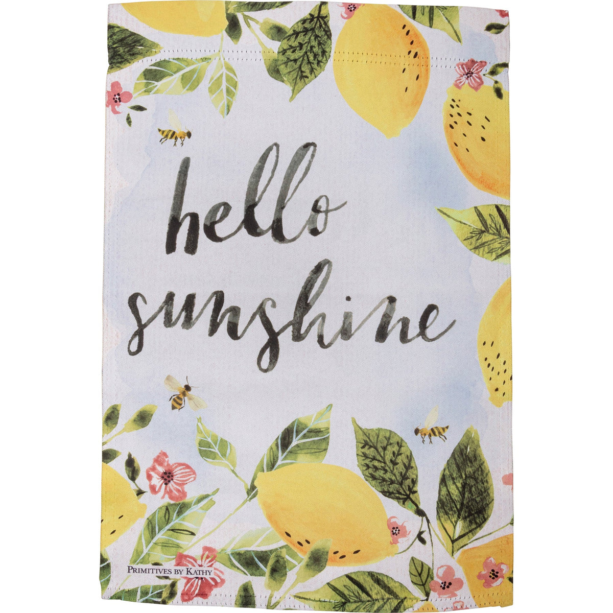 Hello Sunshine Garden Flag - Outdoor Yard Decor by Nickel Designs