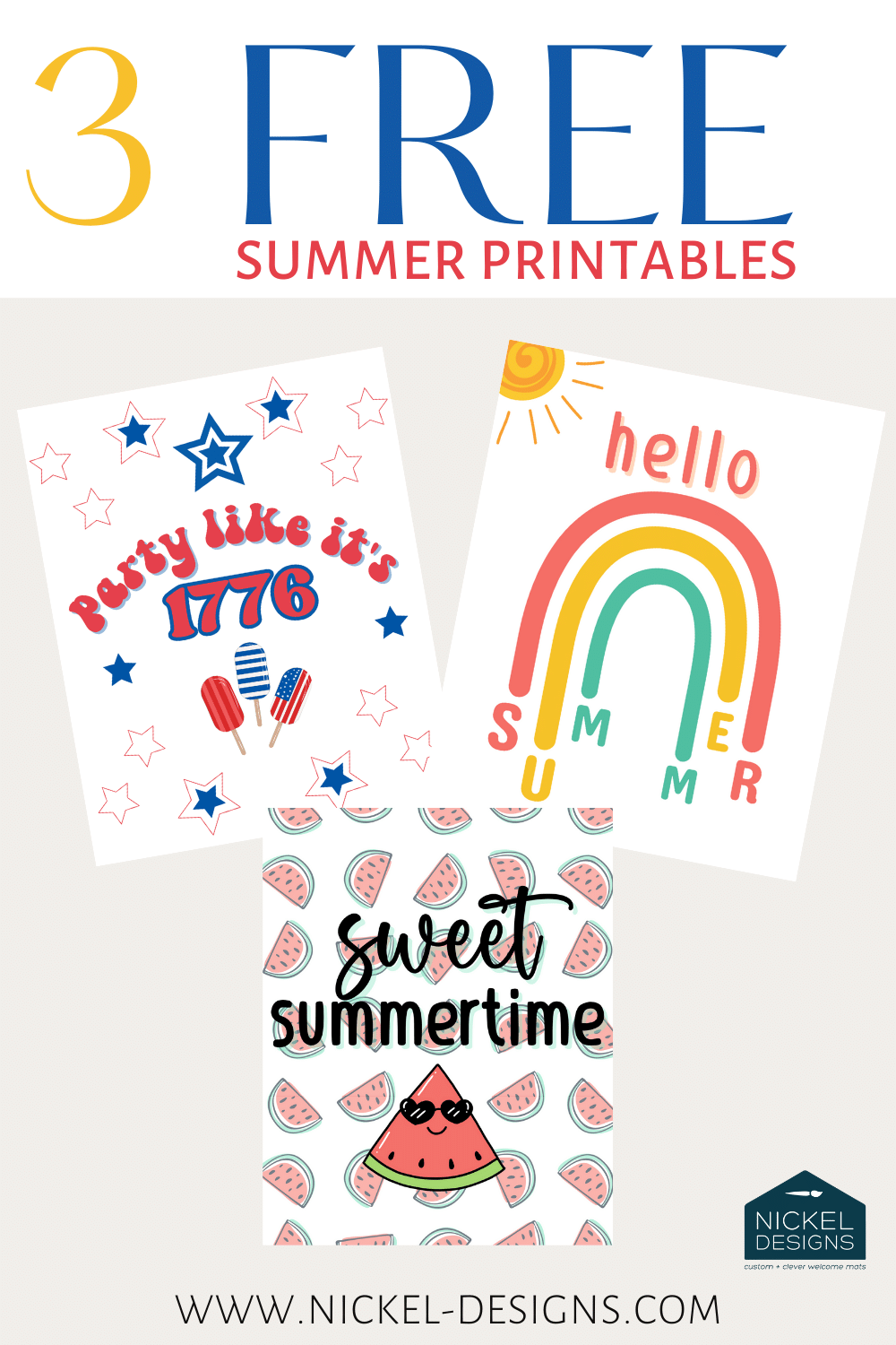 Free Summer Printables! free-summer-printables