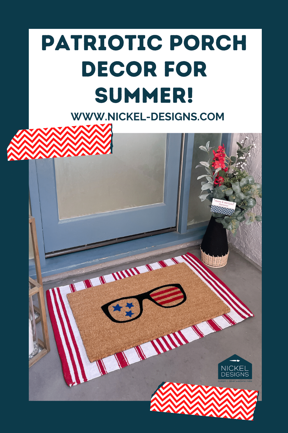 Ready for a summer porch update? Our Patriotic Porch Collection is live!