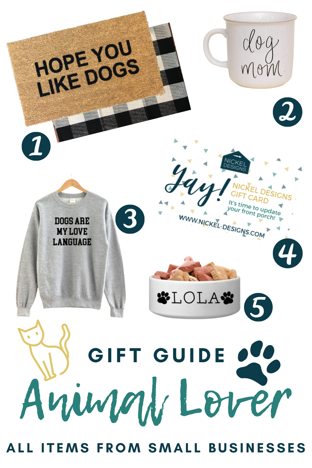 2020 SHOP SMALL GIFT GUIDES - Animal Lovers