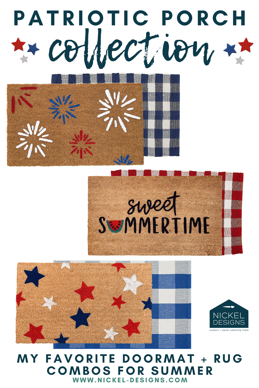 Our NEW Summer Doormats are now available!