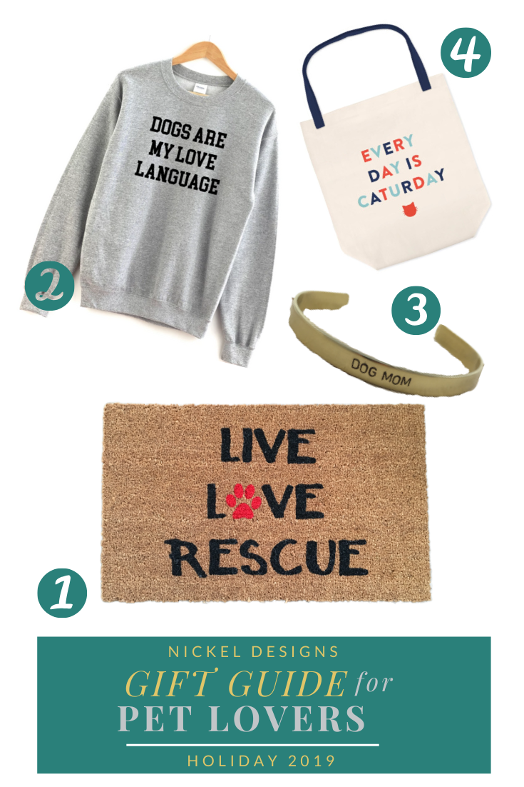 TOP GIFTS FOR THE PET LOVER IN YOUR LIFE