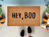 Sale - Hey, Boo Halloween Doormat