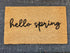 Sale - hello spring Doormat, 18x30 inches