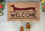 Dachshund Doormat - Welcome