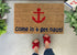 Funny Anchor Welcome Mat