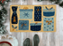 SALE - Blue Presents Hanukkah Doormat