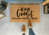 Be Our Guest Funny Doormat