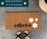 Daisy Flower Mini Playhouse Doormat -12" x 24"