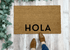 Modern HOLA Doormat
