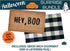 Halloween Doormat & Layering Rug Bundle – Mystery Front Porch Set