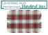 Holiday Plaid Green and Red Accent Rug with Fringe