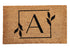 Sale - Monogram A Doormat