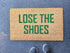 Sale - Funny Lose The Shoes Outdoor Doormat, Green