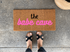 Sale - Mini Size Babe Cave Doormat for Playhouse, 12x24 inches