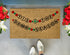 ‘Tis the Damn Season Doormat – Holiday Friendship Bracelet Christmas Mat