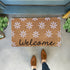 Daisies Pattern Doormat, 18x30 inches