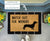 Watch Out For Wieners Funny Dog Doormat