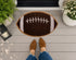 Football Shaped Doormat | Game Day Football Welcome Mat