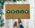 Shamrocks Hello Outdoor Door Mat