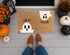 Ghost Reverse Halloween Doormat