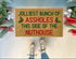 Jolliest Bunch of Assholes Christmas Doormat