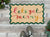 Let's Get Merry Christmas Doormat with Scalloped Edges