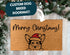 Merry Christmas Dog Doormat - Custom Dog Breed Holiday Welcome Mat