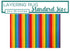 Rainbow Stripes Accent Rug, 24x36 inches