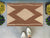 Tan and Brown Woven Coir Doormat