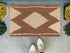 Tan and Brown Woven Coir Doormat