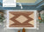 Tan and Brown Woven Coir Doormat