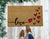 Love Hearts Outdoor Valentine's Door Mat