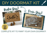 DIY Doormat Kit, Everything to Paint Your Own Welcome Mat