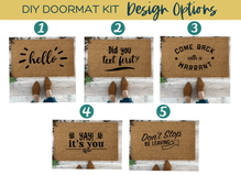 DIY Your Own Door Mats - Kayla Makes