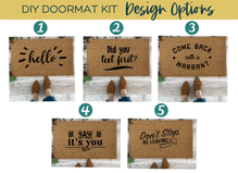 DIY Your Own Door Mats - Kayla Makes