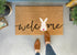 Easter Bunny Welcome Mat